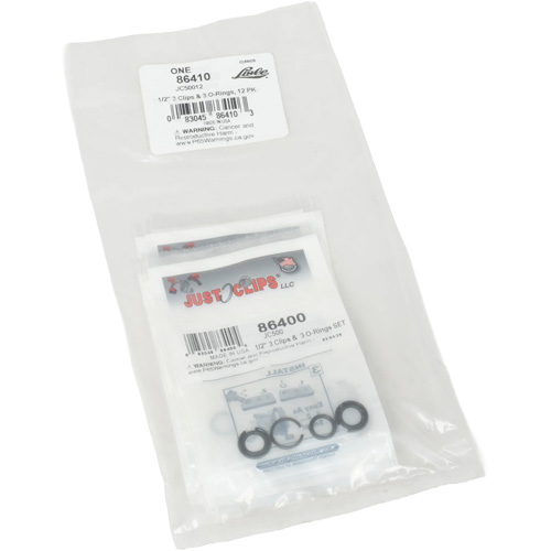 1/2" Clips & O-Rings Set - Bulk Ontario Packaging