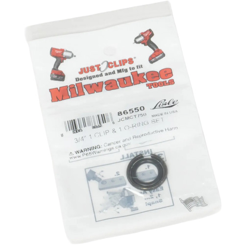 Jeu de clip et joint torique de 3/4 po pour Milwaukee Ontario Packaging