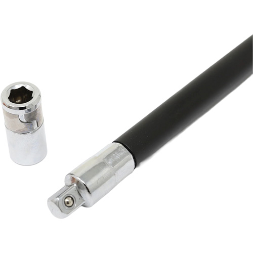 Extra Long Flex Driver with 1/4" Sq. x 1/4" Hex Adapter Ontario Packaging