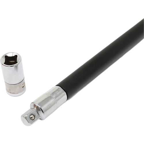 Extra Long Flex Driver with 1/4" Sq. x 1/4" Hex Adapter Ontario Packaging