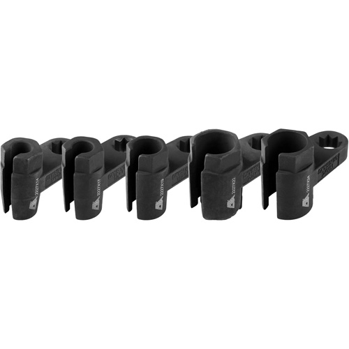Exhaust Gas Sensor Socket Set, 5 Pieces, 1/2" Drive Size Ontario Packaging