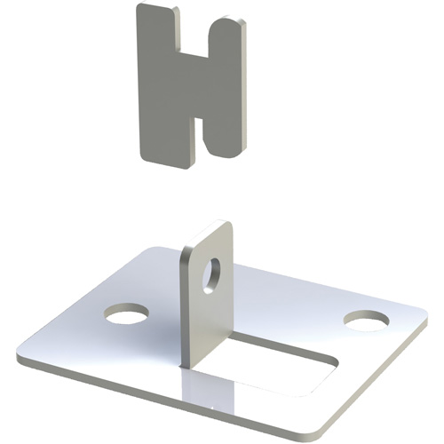 Interlok Boltless Shelving Foot Plate Ontario Packaging