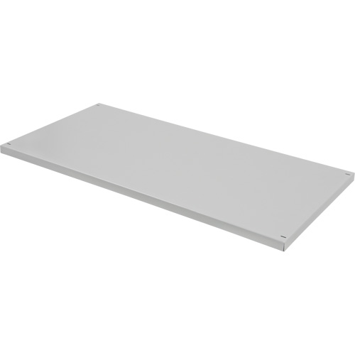 Tablette de rechange pour armoire d&eacute;montable, 30" x 15", Capacit&eacute; de 100 lb, Acier, Gris Ontario Packaging