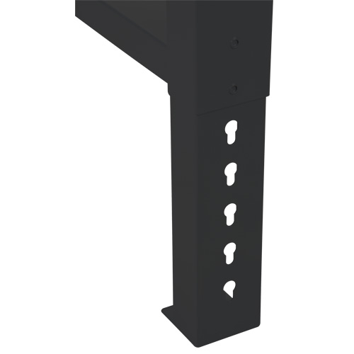 Industrial Duty Leg for Workbench, Steel, 30" D x 34" H, Single Ontario Packaging