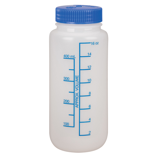 Bouteilles &agrave; large ouverture, Ronde, 16 oz, Plastique Ontario Packaging