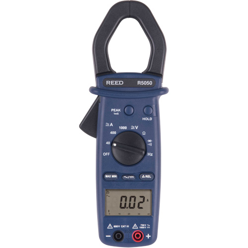 Pince amp&egrave;rem&eacute;trique v.e.v., Tension c.a./c.c., Courant c.a./c.c. Ontario Packaging