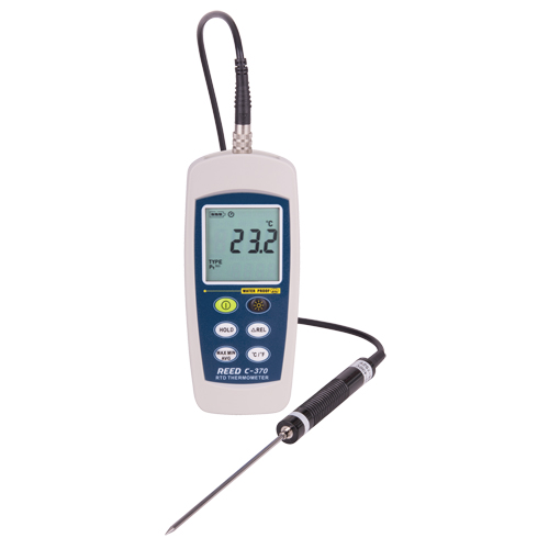 RTD Thermometer, Contact, Digital, -148-572°F (-100-300°C) Ontario Packaging