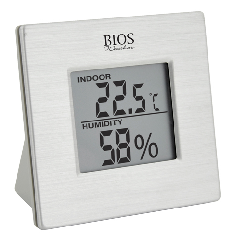 Indoor Thermometers for Humidity & Temperature, Contact, Digital, -58-158°F (-50-70°C) Ontario Packaging