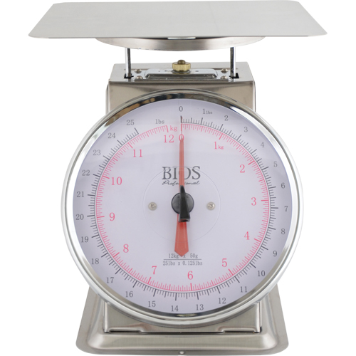 Top Loading Scale, 25 lbs. 12 kg Cap., 0.125 lbs. / 50 g Graduations Ontario Packaging