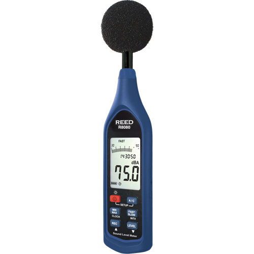 Sound Level Meter/Data Logger with ISO Certificate Ontario Packaging