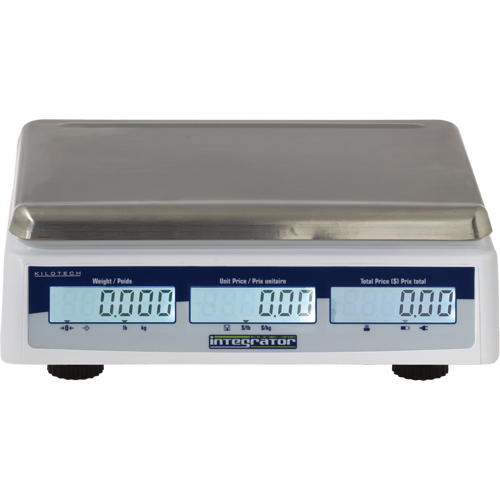 Balance &agrave; calcul de prix Integrator C16, Capacit&eacute; 30 lb / 15 kg, Graduations 0,005 lb / 0,002 kg Ontario Packaging