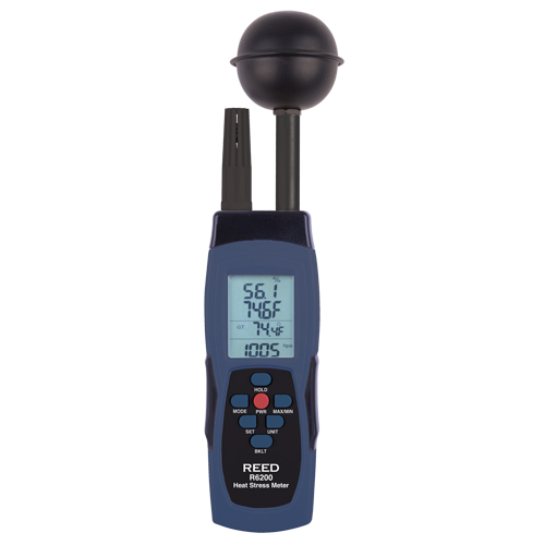Compteur de contrainte thermique au thermom&egrave;tre-globe mouill&eacute; (WBGT) Ontario Packaging