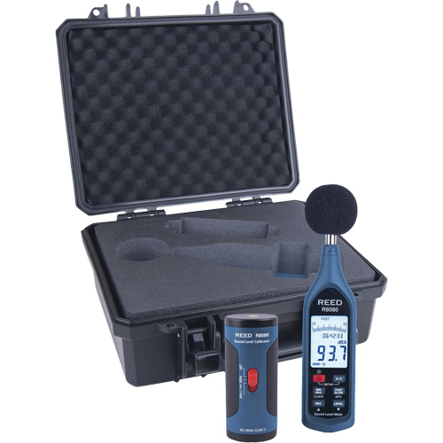 Ensemble de sonom&egrave;tre enregistreur et calibrateur Ontario Packaging
