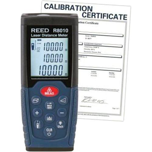 T&eacute;l&eacute;m&egrave;tre laser avec certificat NIST, 1,92" - 328' (5 cm - 100 m) Gamme de mesure, Num&eacute;rique (&eacute;lectronique) Ontario Packaging