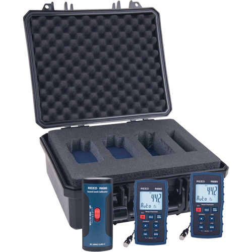 Noise Dosimeter Kit, 35 - 130 dB Measuring Range Ontario Packaging