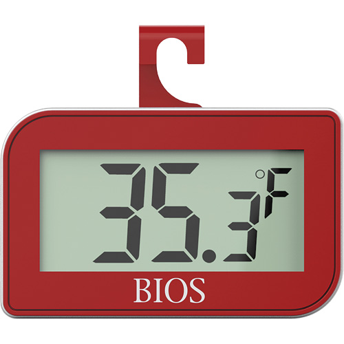 Thermom&egrave;tre num&eacute;rique de r&eacute;frig&eacute;rateur et cong&eacute;lateur, Sans contact, Num&eacute;rique, -4-122°F ( -20-50°C) Ontario Packaging