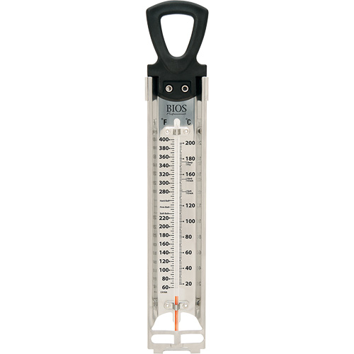 Premium Candy/Deep Fry Thermometer, Contact, Digital, 60-400°F (20-200°C) Ontario Packaging