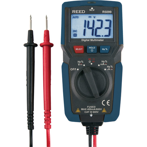 Compact Multimeter with Non-Contact Voltage, AC/DC Voltage, AC/DC Current Ontario Packaging