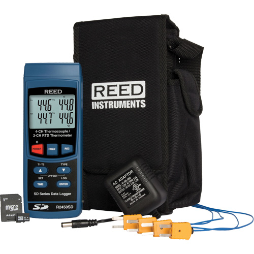 N&eacute;cessaire de thermom&egrave;tre thermocouple &agrave; enregistrement de donn&eacute;es Ontario Packaging