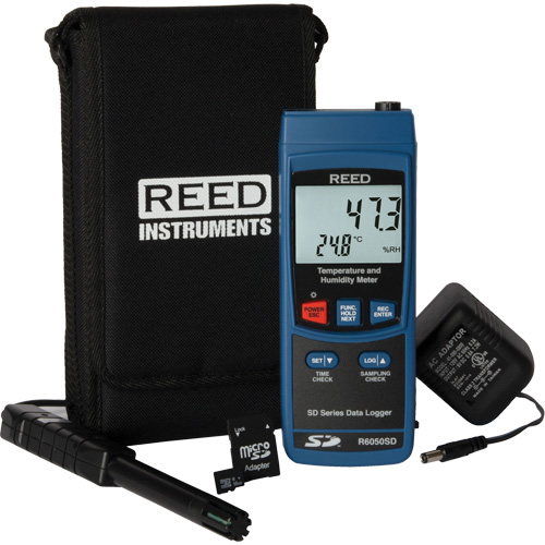 N&eacute;cessaire de thermo-hygrom&egrave;tre, 5% - 95% HR, 32°- 122° F ( 0° - 50° C ) Ontario Packaging