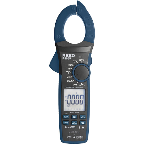 True RMS Digital Clamp Meter, AC/DC Voltage, AC/DC Current Ontario Packaging
