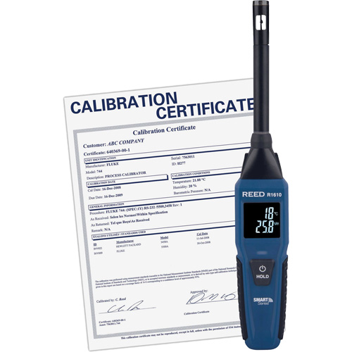 Thermo-hygrom&egrave;tre Bluetooth Smart Series avec certificat ISO, 0,0% - 100% RH, -4°- 140° F (-20° - 60° C) Ontario Packaging