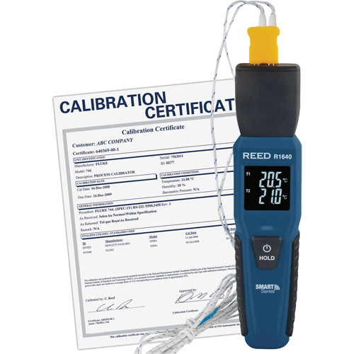 Thermom&egrave;tre &agrave; thermocouple Blueetooth Smart Series avec certificat ISO, Contact, Num&eacute;rique, -328-2501°F (-200-1372°C) Ontario Packaging