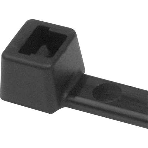 Attaches de c&acirc;ble PA66, Longueur 5-1/2", R&eacute;sistance &agrave; la traction 18 lb, Noir Ontario Packaging