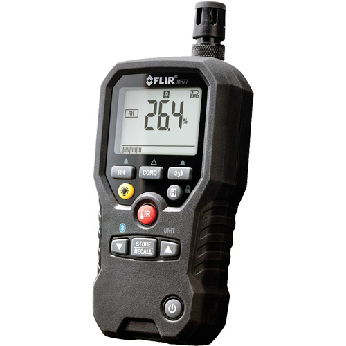 MR77 5-in-1 Moisture Meter with METERLiNK&reg;, 0 - 99% Moisture Range, -4°- 392° F ( -20° - 200° C ) Temperature Range Ontario Packaging