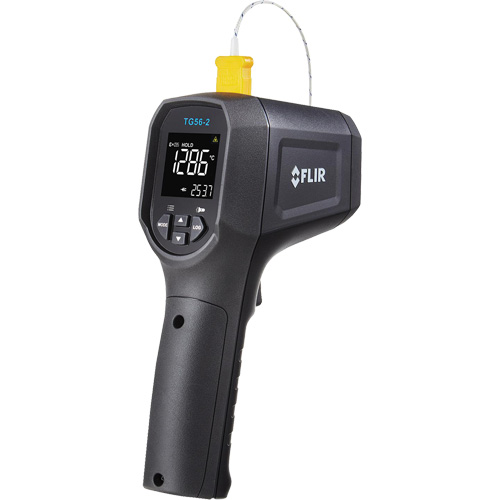 TG56-2 IR Thermometer with Type K Thermocouple, -22°- 2372° F ( -30° - 1300° C ), 30:1, Adjustable Emmissivity Ontario Packaging