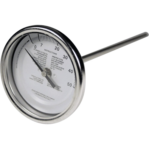 Thermom&egrave;tre &agrave; tige sirop d'&eacute;rable 5", Contact, Analogique Ontario Packaging