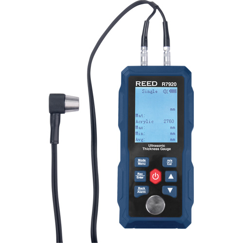 Thickness Gauge with 5-Step Calibration Block, Digital Display, Ultrasound Ontario Packaging