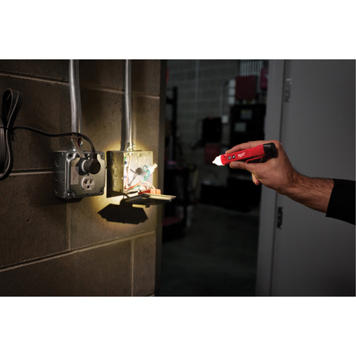 Non-Contact Voltage Detector with LED, 50 V - 1000 V, Display & Sound Alert Ontario Packaging