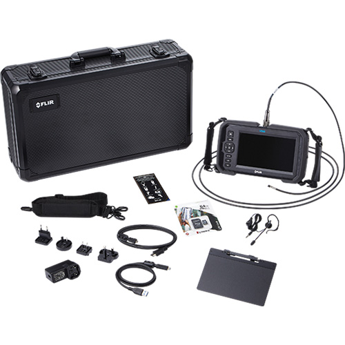 Ensemble de vid&eacute;oscope haute performance avec cam&eacute;ra HD double & longue sonde, 1280" lo x 720" la Affichage, 1024 x 600 pixels, 4,9 mm (0,19") T&ecirc;te de cam&eacute;ra Ontario Packaging