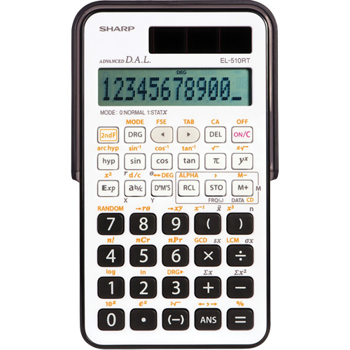 Calculatrice scientifique EL510RTB avec 169 fonctions Ontario Packaging