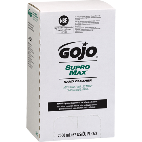 Pro TDX 2000 Supro Max Hand Cleaner, Lotion, 2 L, Refill, Unscented Ontario Packaging