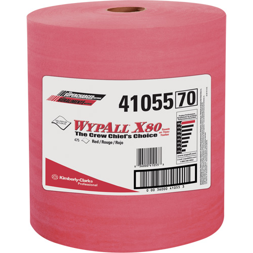 Chiffons X80, Robuste, 13-2/5' lo x 12-1/2" la Ontario Packaging