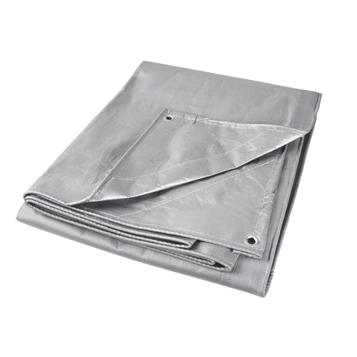 B&acirc;che, Super robuste, Argent, 10' x 8' x 12 mils Ontario Packaging