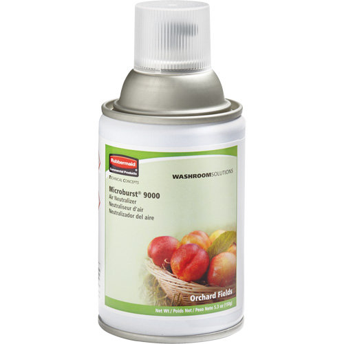 Microburst&reg; 9000 Dispenser Refills, Orchard Fields, Aerosol Can Ontario Packaging