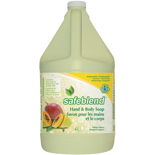 Savon pour les mains & le corps, 4 L, Parfum&eacute;, Cruche Ontario Packaging