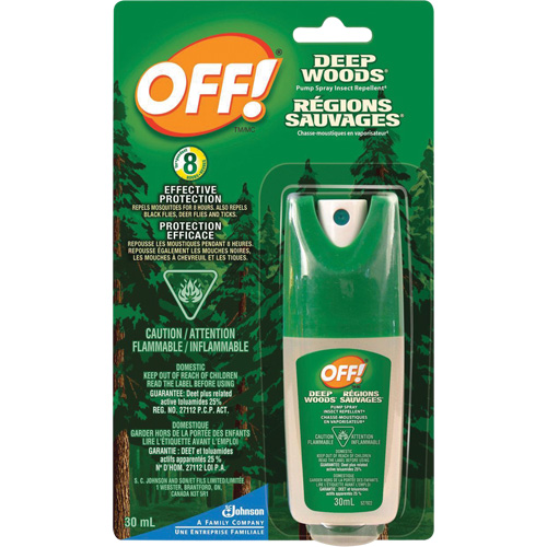 Insectifuge Off! R&eacute;gions sauvages, DEET &agrave; 25 %, Vaporisateur, 30 ml Ontario Packaging