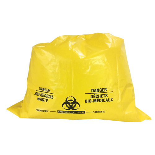 Sure-Guard Bio-Medical Waste Liners, Bio-Hazard, 29" L x 21-1/2" W, 2 mil Ontario Packaging