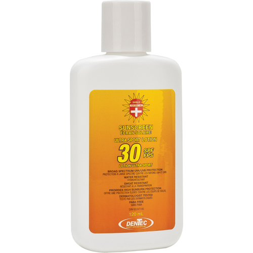 Shield Sunscreen, SPF 30, Lotion Ontario Packaging