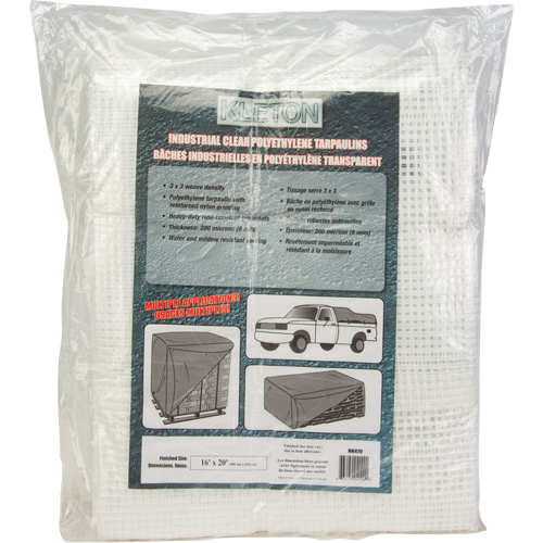 B&acirc;ches transparentes, 60' x 40' x 8 mils Ontario Packaging