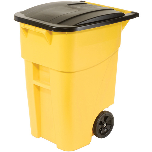 Contenant roulant BRUTE, Bord de rue, Plastique, 50 gal. US Ontario Packaging