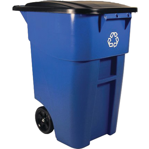Contenant roulant BRUTE, De bureau, Plastique, 50 gal. US Ontario Packaging