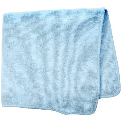 Chiffon de nettoyage commercial l&eacute;ger, Microfibre, Bleu Ontario Packaging