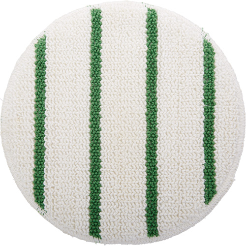 Tampon pour machine d'entretien des planchers, 19", Nettoyage, Blanc Ontario Packaging