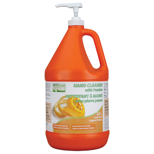 Nettoyant pour les mains &agrave; l'orange, Pierre ponce, 3,6 L, Cruche, Orange Ontario Packaging