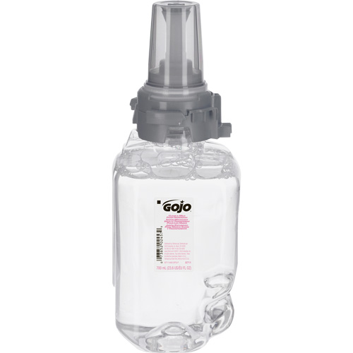Savon pour les mains doux & clair pour distributeur ADX-7 de GOJO, Mousse, 700 ml, Sans parfum Ontario Packaging